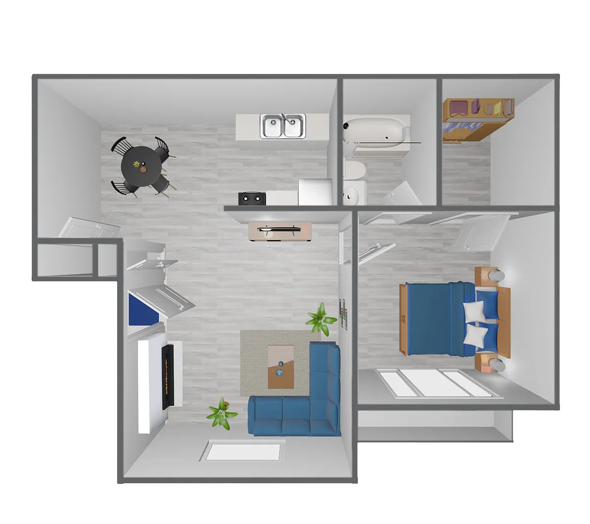 Floor plan A1 Platinum