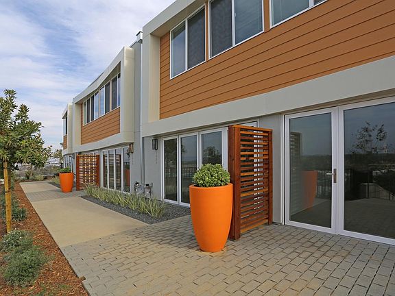 Front bifold doors of the Penthouse Villa