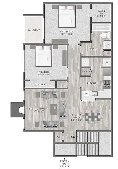 Floor plan B2