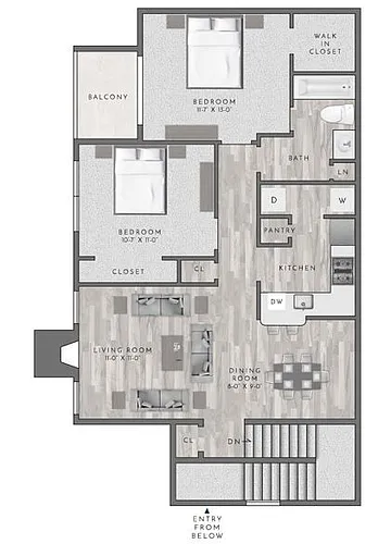 Floor plan B2