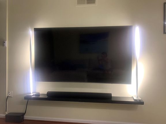 75" SONY OLED TV & SONOS soundbar.
