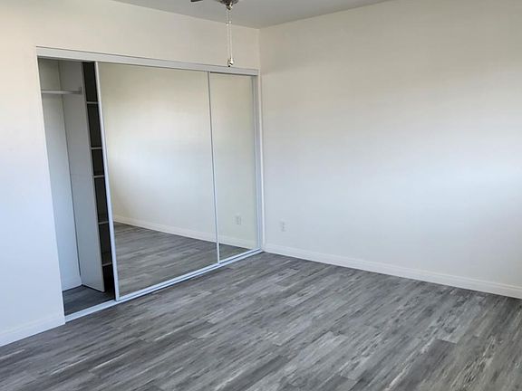 Bedroom 2 with mirrored closet