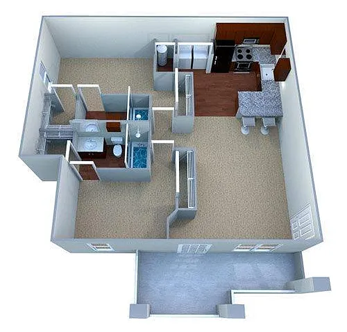 Floor plan Custom Deluxe III