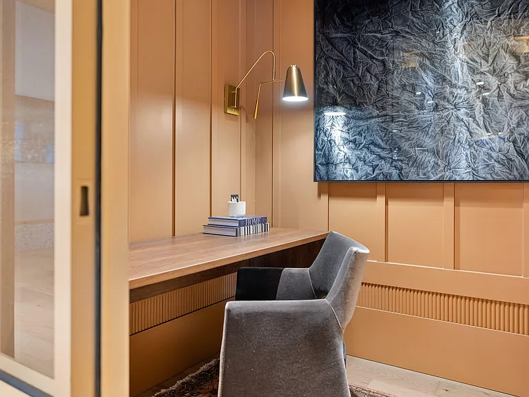 Co-working Lounge with Meeting Rooms