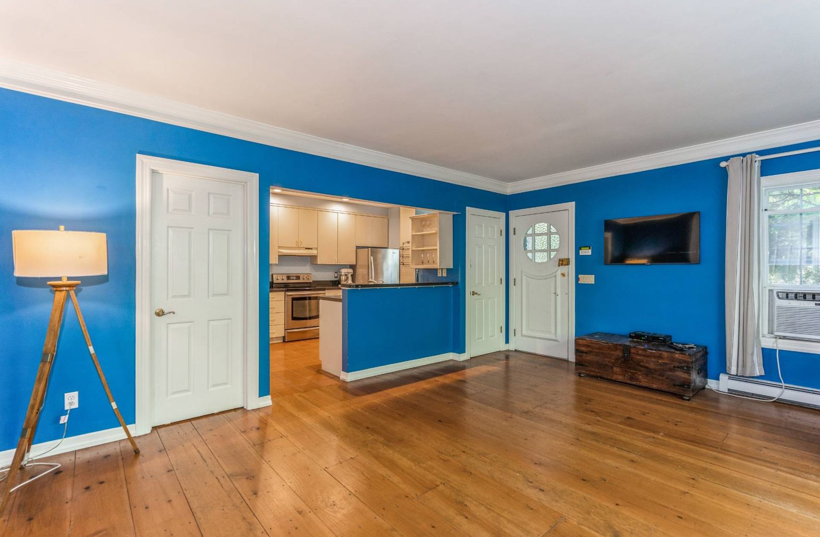  Apt. Living Room and Half Bath