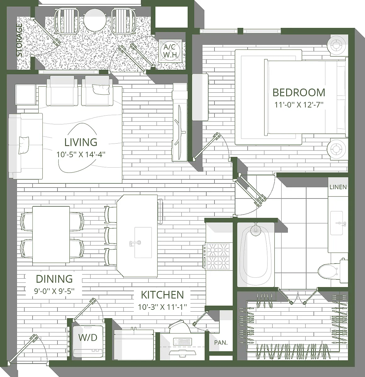 Floor plan A4