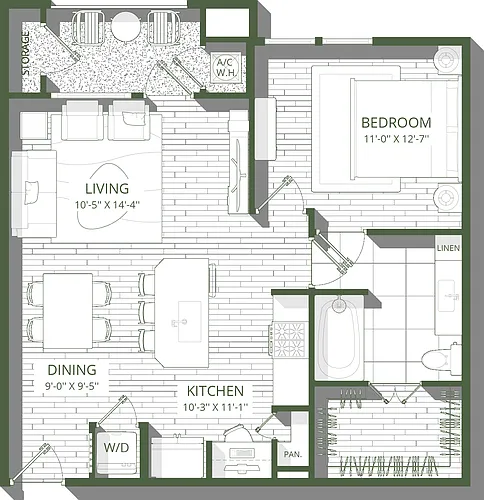 Floor plan A4