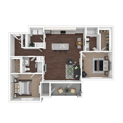 Floor plan The Claiborne