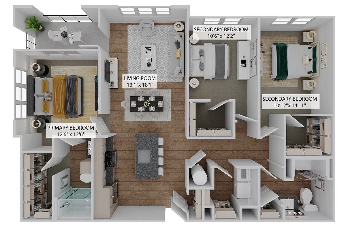 Floor plan The Key
