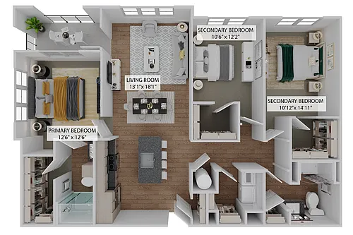 Floor plan The Key
