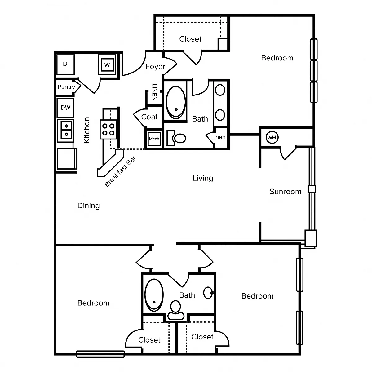Floor plan D3