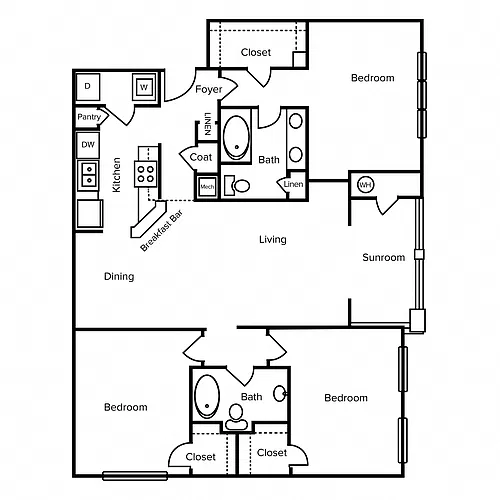 Floor plan D3