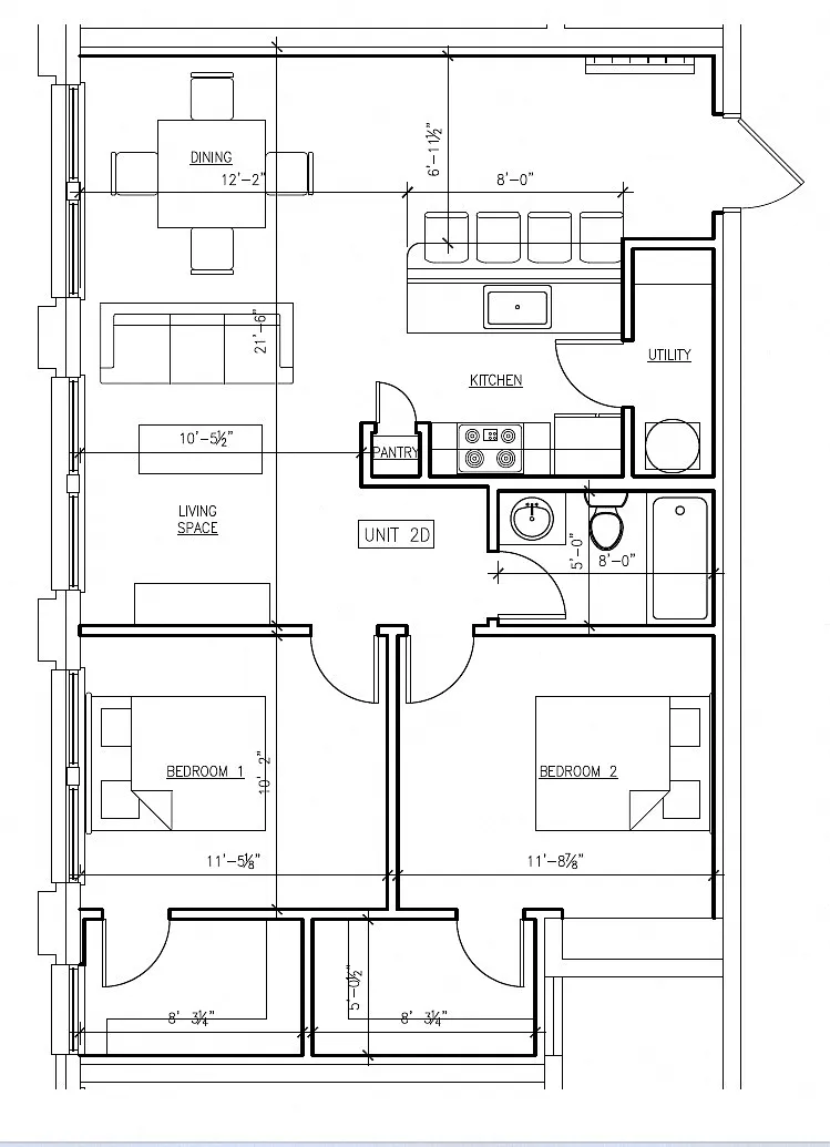 Floor plan The Tucker