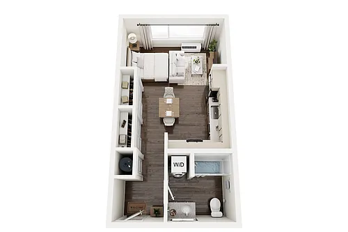 Floor plan A.1 Studio