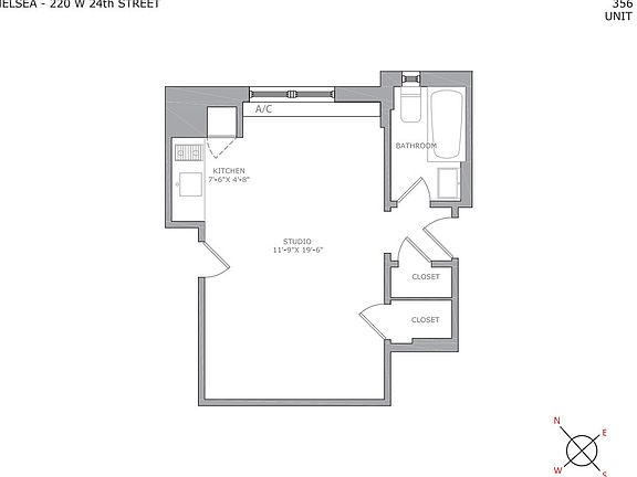 2nd image of 220 W 24th St APT 5K