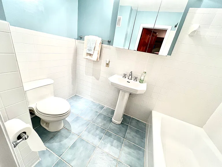 Bathroom #4, in basement.