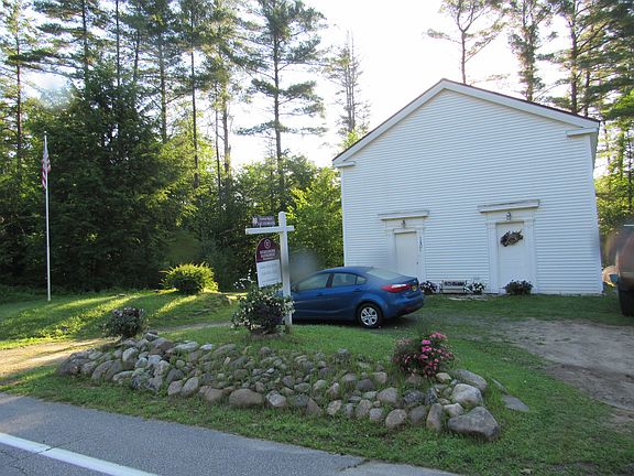 West side (from the road)