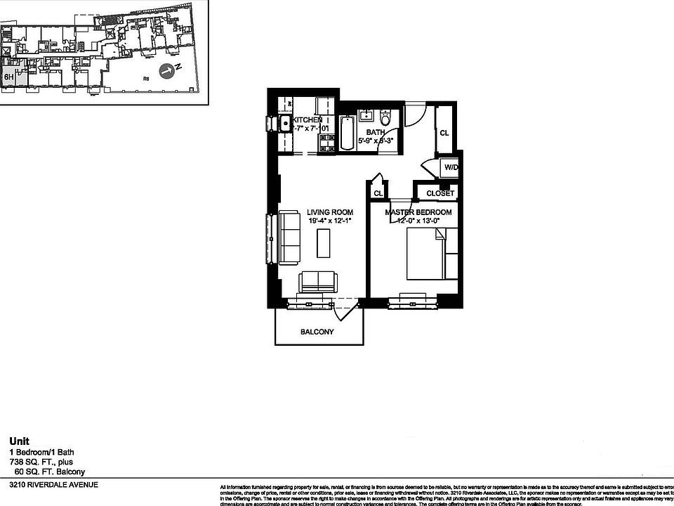2nd image of 3210 Riverdale Ave APT 5H