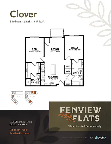 Floor plan Clover
