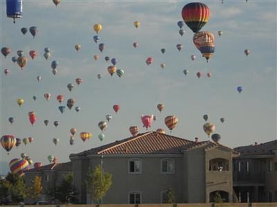 Balloon Fiesta Landings