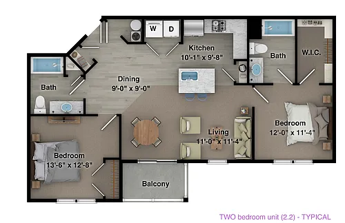 Floor plan Chadwick