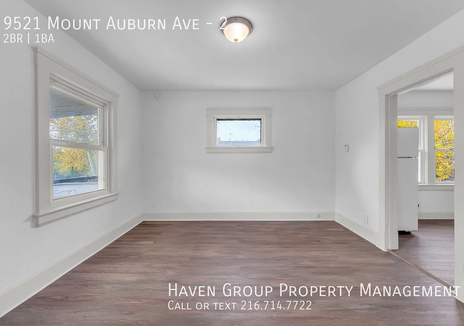 9521 Mount Auburn Ave | Unit 2, Cleveland, OH 44104 - Spacious 2-bed 1-bath multi-family home! — Photo 4