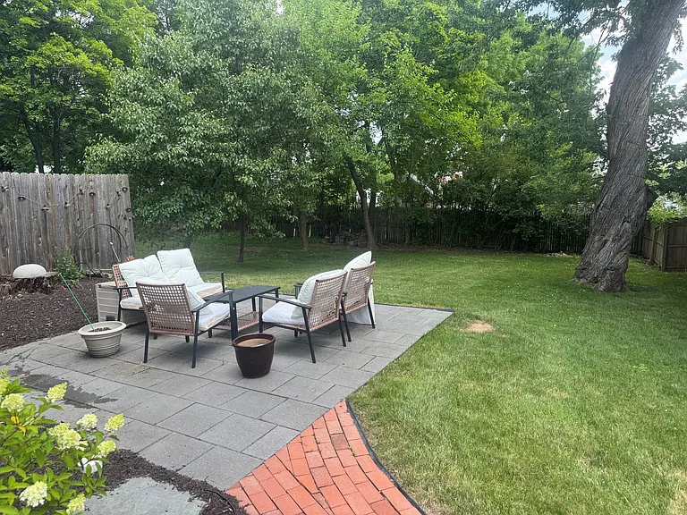 Patio & backyard