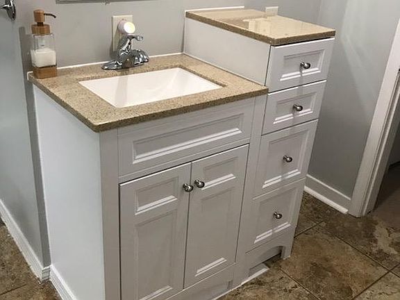 New bathroom vanity