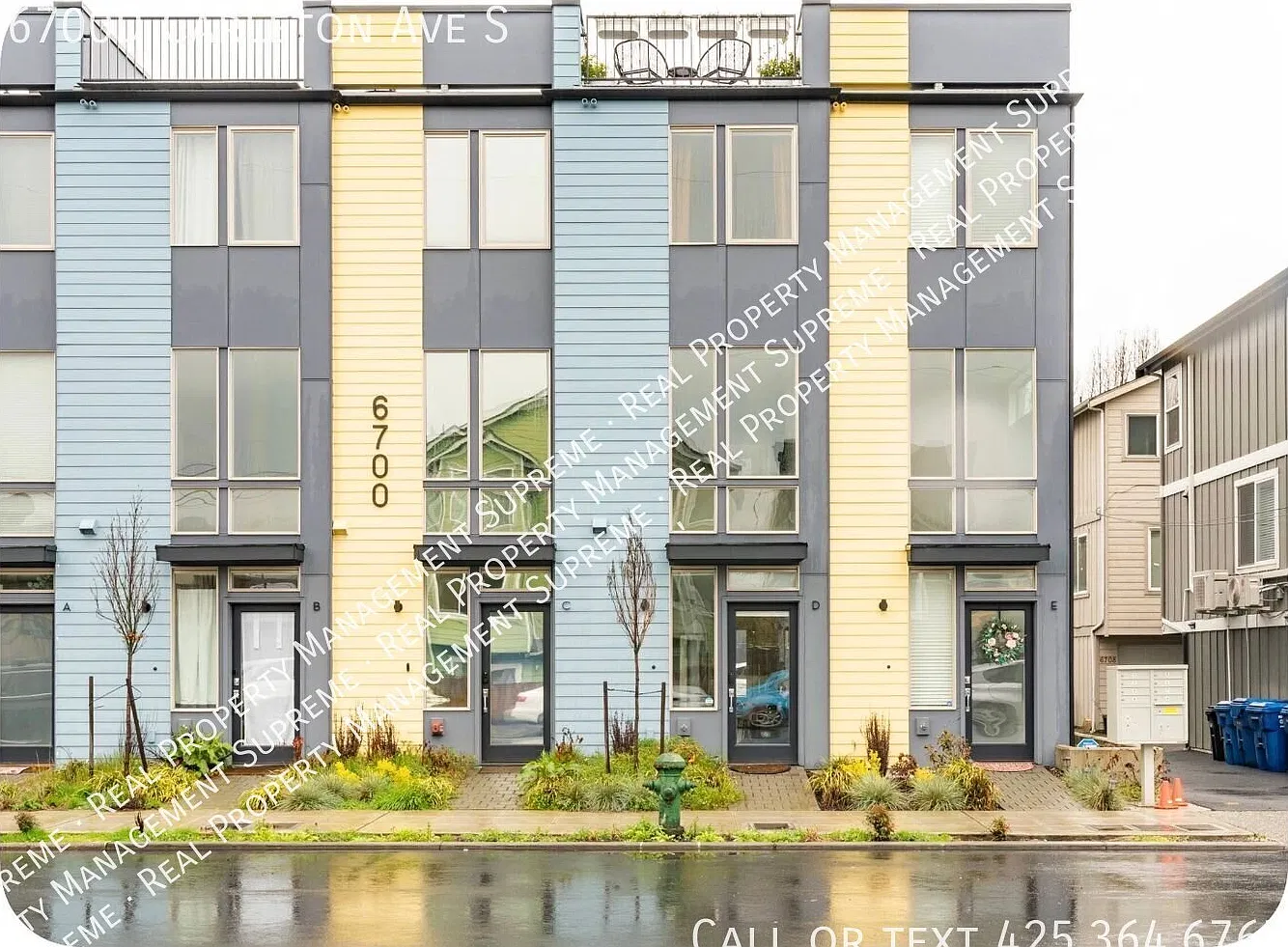 Modern Georgetown Townhome with Loft-Style Bedroom, Rooftop Deck & Skyline Views — Photo 1