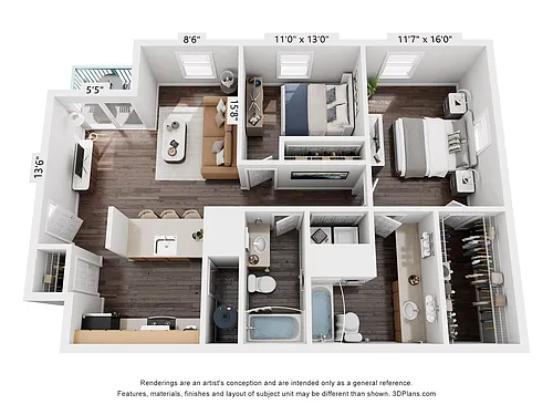 Floor plan Sawatch