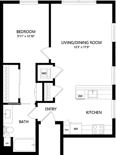Floor plan A3 No Balcony