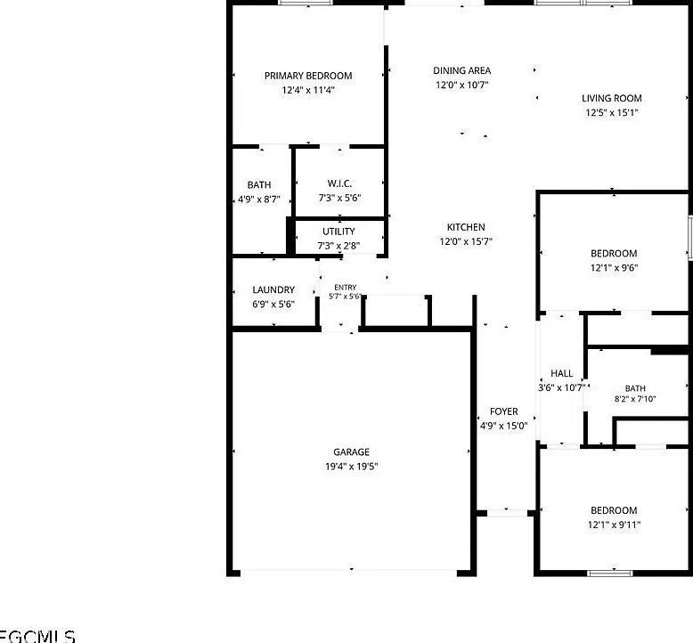 3 bed, 2.0 bath, 1389 sqft, $1,850 — Photo 3