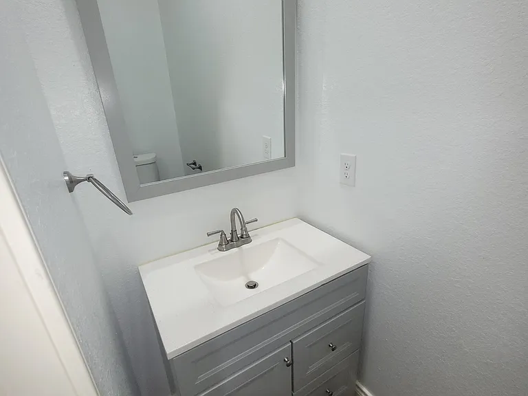 first-floor half bathroom