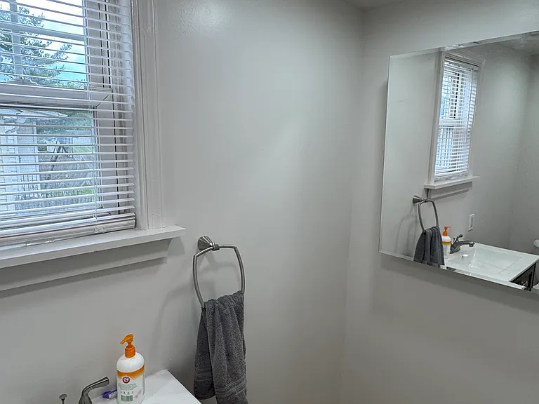 First floor powder room