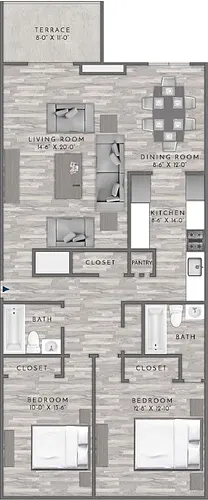 Floor plan B4