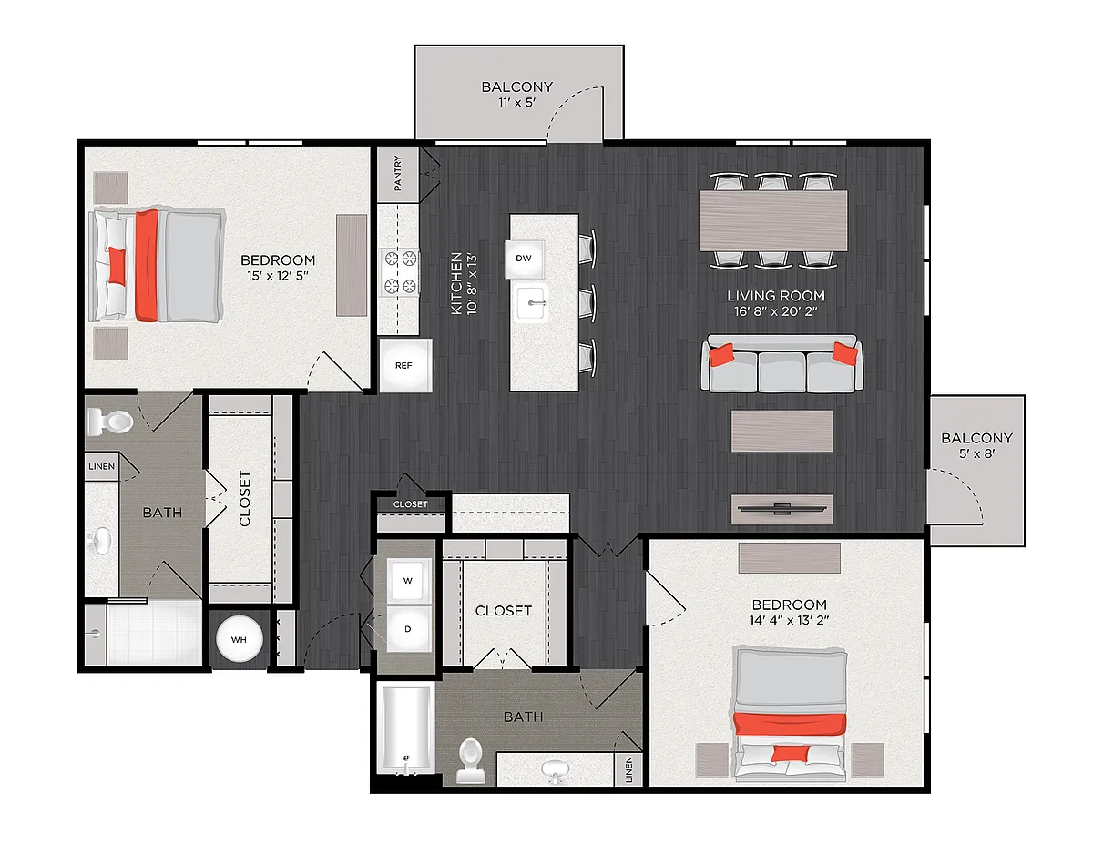Floor plan B3