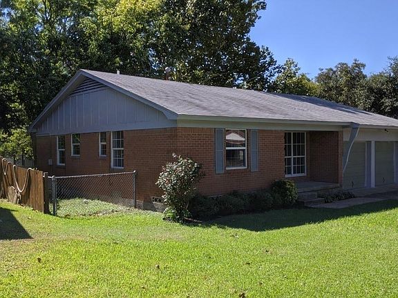 House exterior, freshly painted trim.