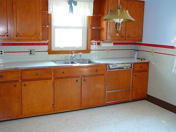 refinished solid wood cabinets