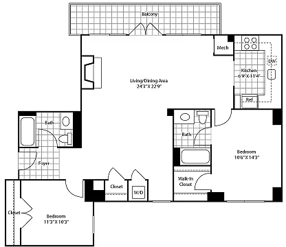 Floor plan Raleigh