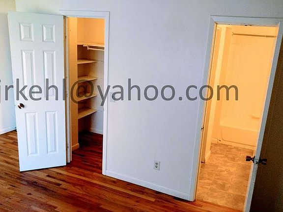 Master bath and walk-in closet