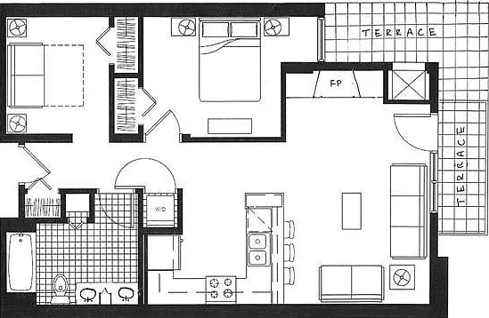 309 W Washington Ave #213 — Photo 42