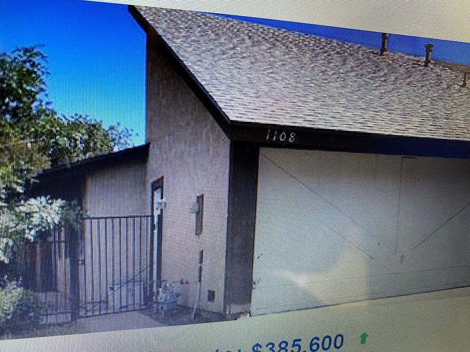 This garage door to be replaced after the first of the year.