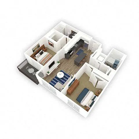 Floor plan Delambre