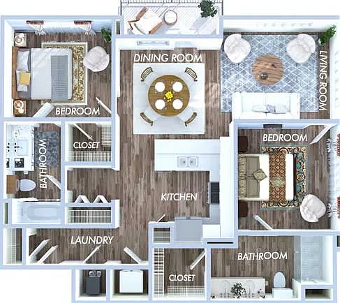 2 BEDROOM | 2 BATH 2 BEDROOM | 2 BATH