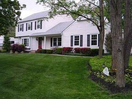 Front of house from angle