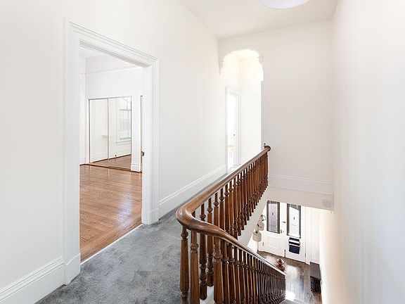 upstairs