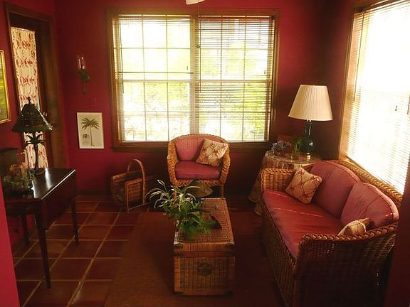 Sunroom off kitchen