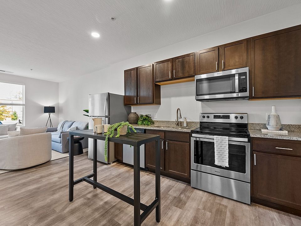 Gourmet Kitchen with Stainless Steel Appliances