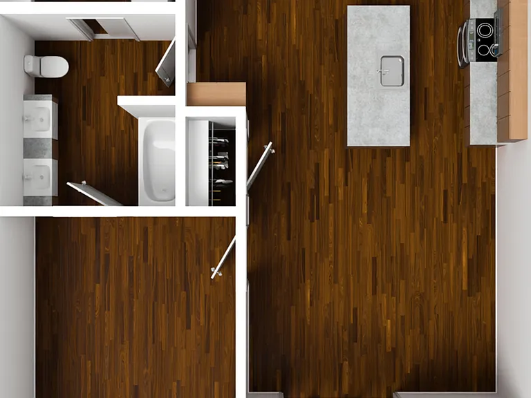 1 Bedroom B Premium 1 Bedroom B Premium