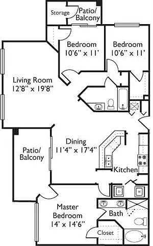 Floor plan C4 - Stratford